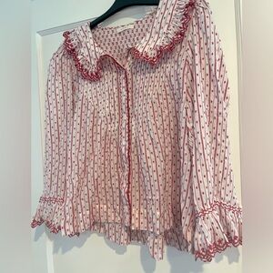 Doen xl pajama top, I wore it as a shirt twice